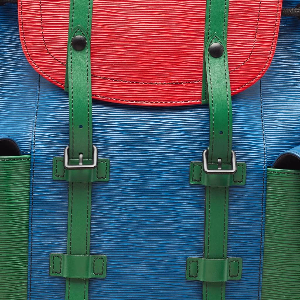 Louis Vuitton Louis Vuitton Multicolor Epi Leather Christopher MM Backpack 7