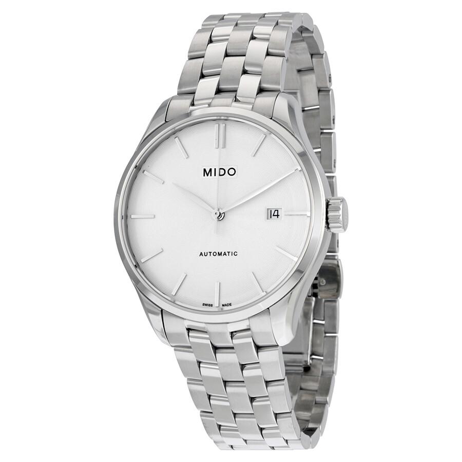 MIDO Belluna II Automatic Silver Dial Men's Watch M0244071103100
