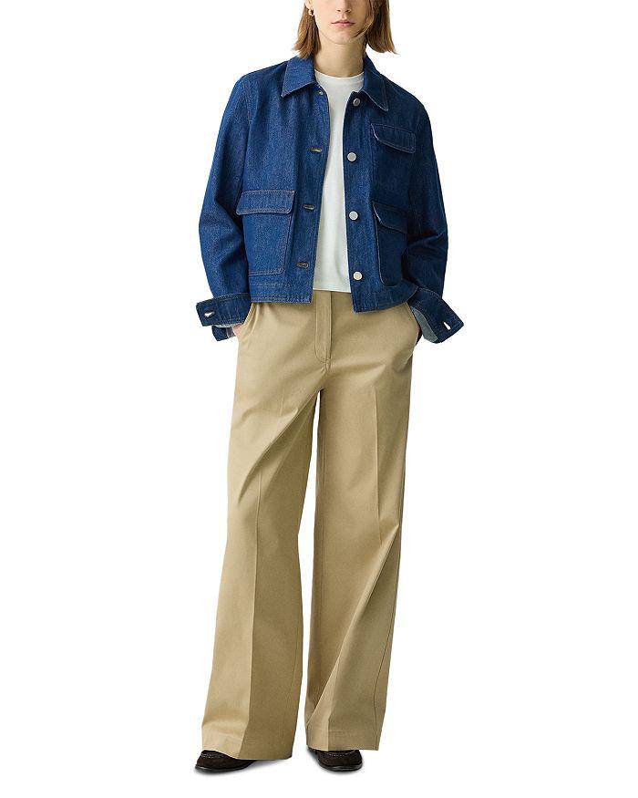 Theory Classic Wide Leg Pants