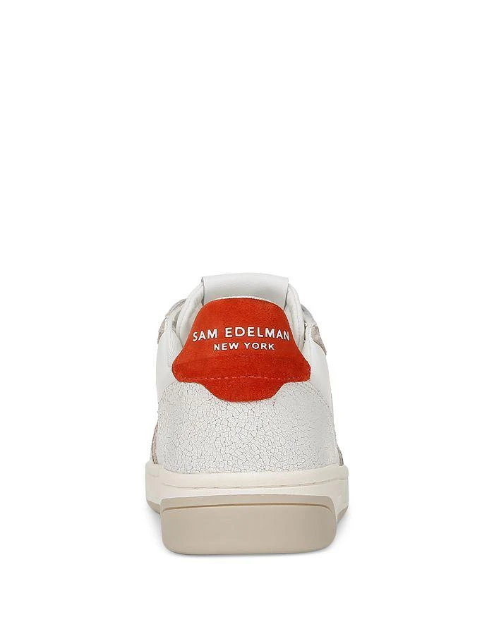Sam Edelman Women's Harper Brown Accent Sneakers    4
