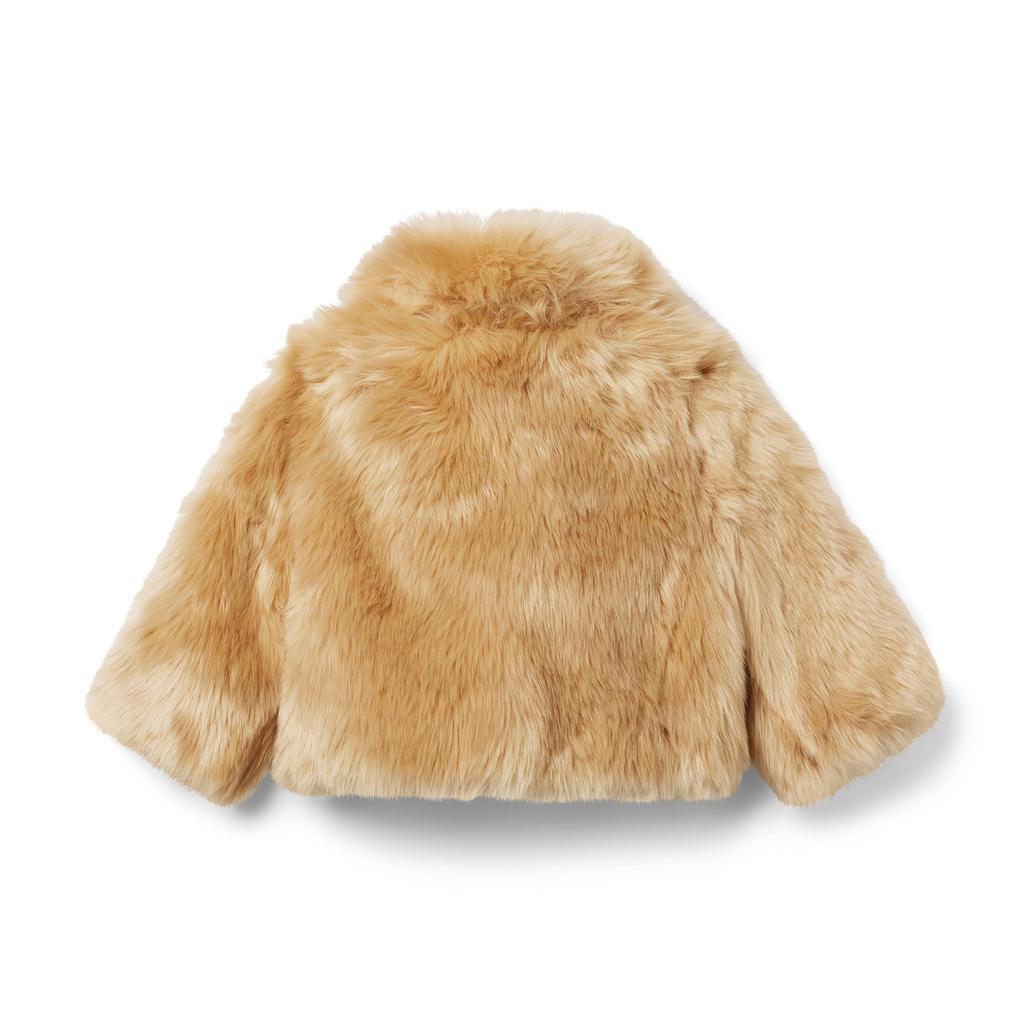 Janie and Jack Cropped Faux Fur Jacket (Toddler/Little Kids/Big Kids)