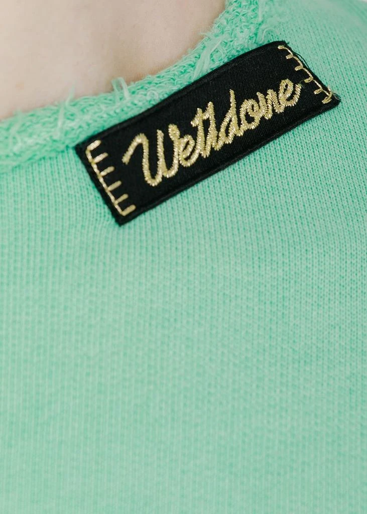 WE11DONE We11done Mint Logo Patch Sweatshirt 3