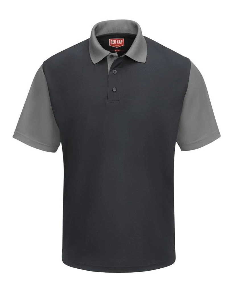 Red Kap Short Sleeve Performance Knit Color-Block Polo 7