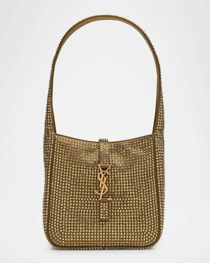 Yves Saint Laurent Le 5 A 7 YSL Hobo Bag in Rhinestone Satin 1