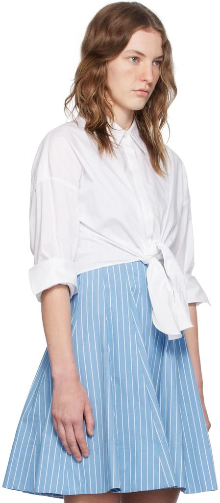 Staud White Lisa Shirt 2