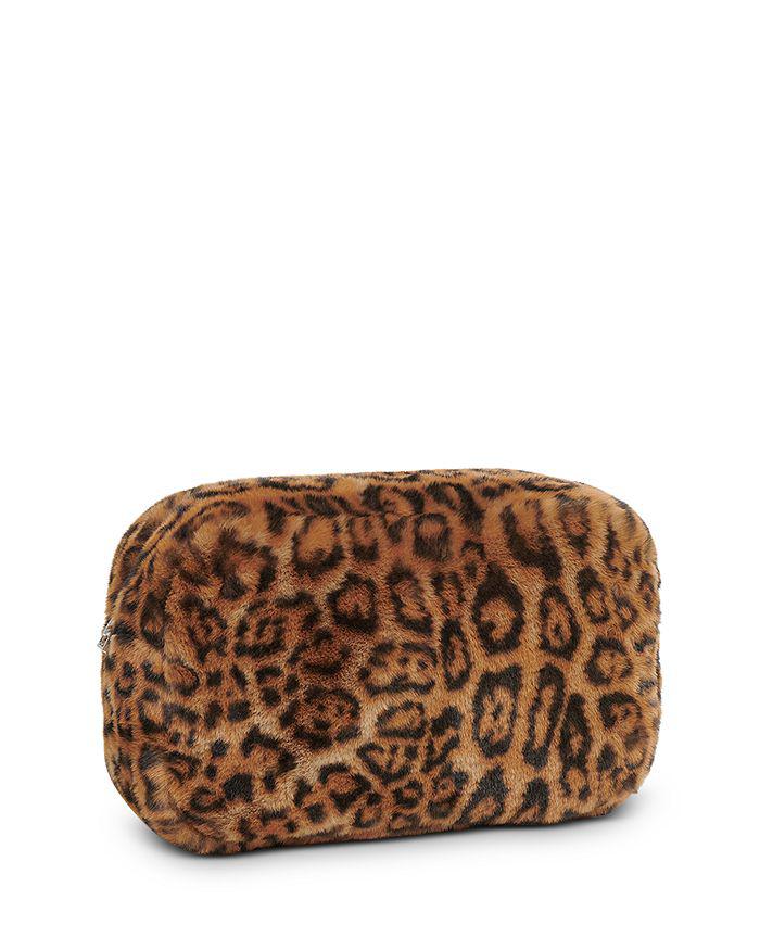 Apparis Noor Leopard Faux Fur Jumbo Pouch