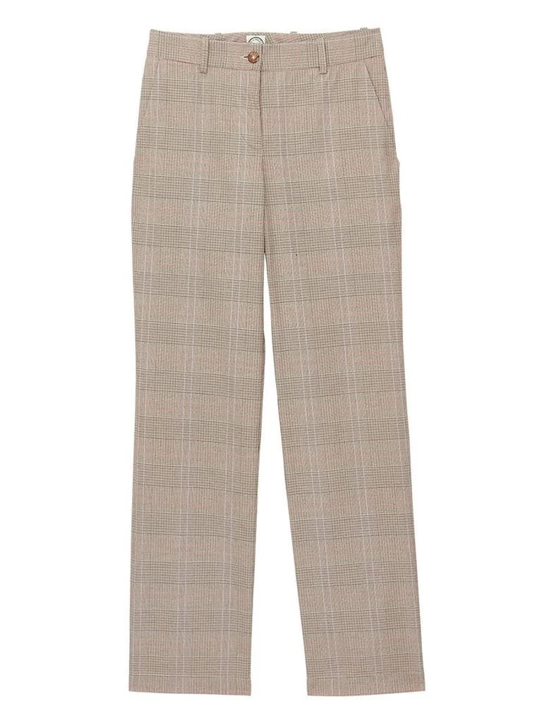 INES DE LA FRESSANGE Francisco plaid pants 1