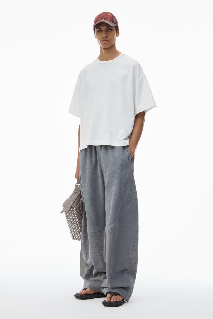 Alexander Wang Track Pant in Primal Lambskin Leather