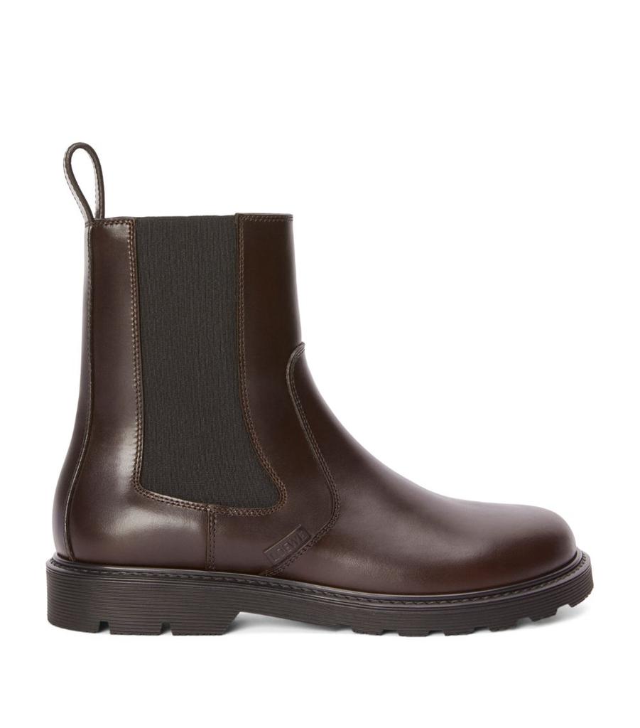 Loewe Leather Blaze Chelsea Boots - Shoes - BeyondStyle