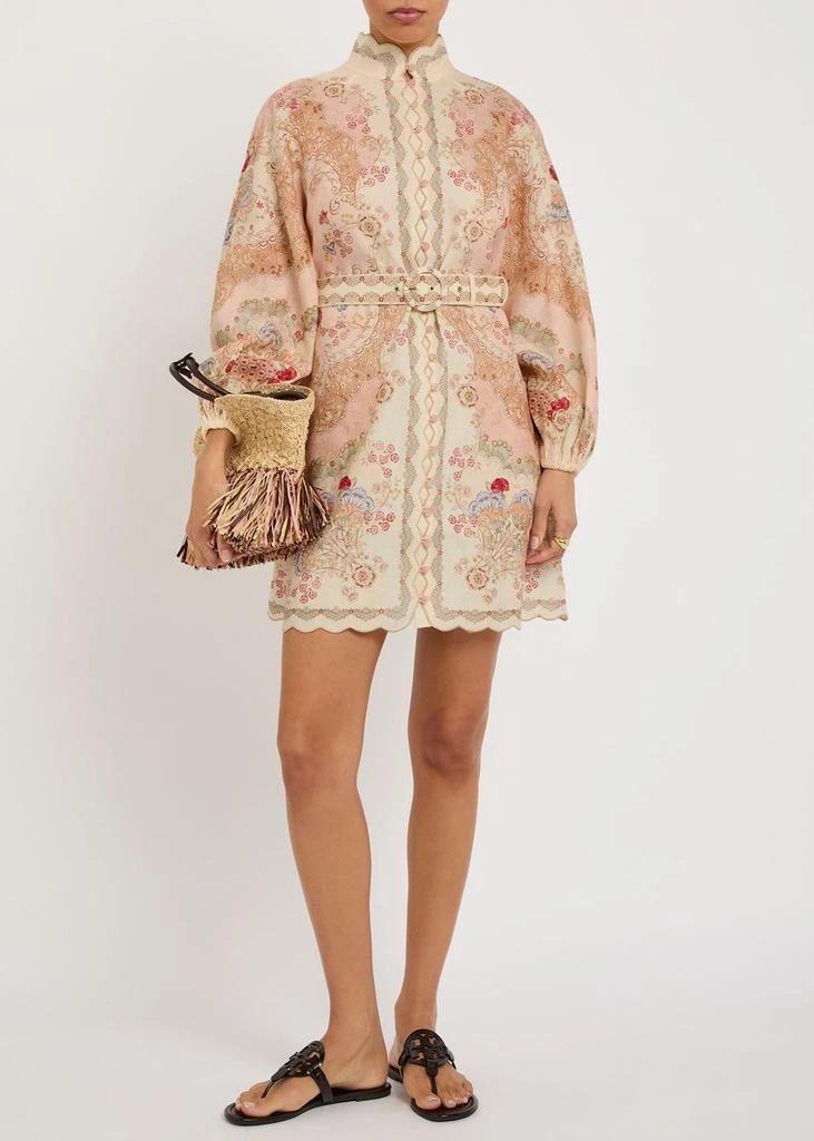 Zimmermann Daylight printed linen mini dress - Dresses & Skirts - Compare  Prices from 9+ Stores - BeyondStyle