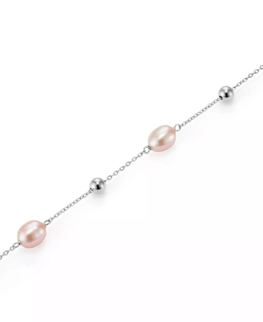 Olivia Burton by the Sea Cultivated Pearl Silver Tone Bracelet 3