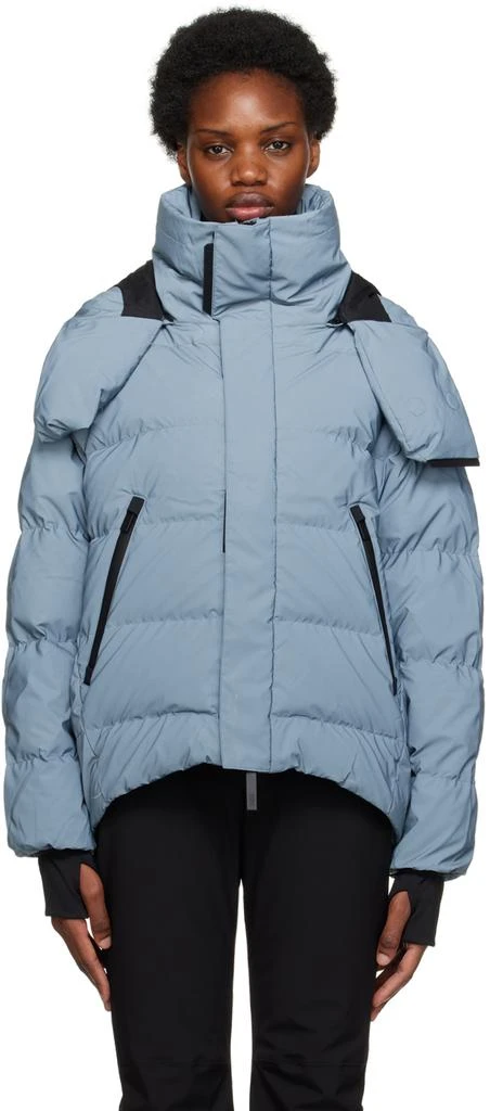 TEMPLA Blue Reflective Down Jacket 1