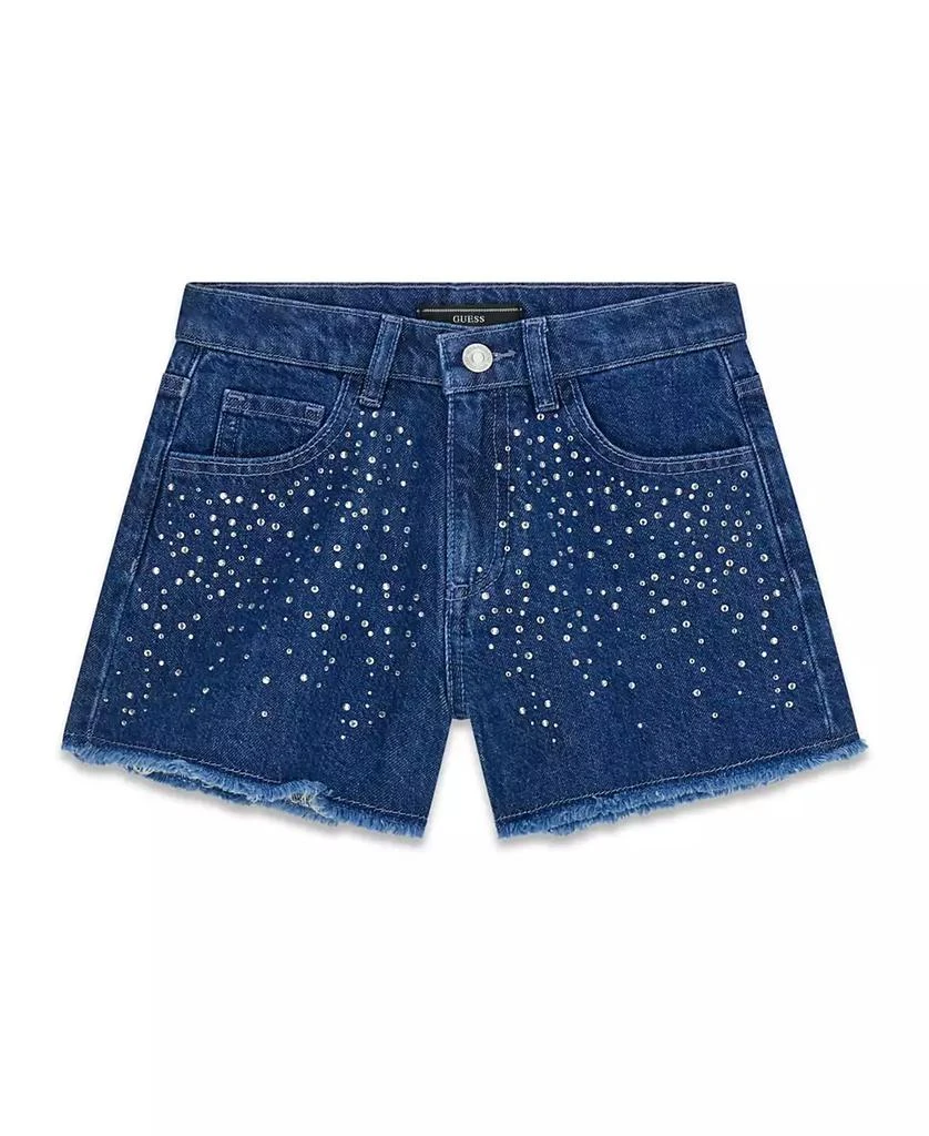 GUESS Girls
 7-16 Rhinestone Jean Shorts