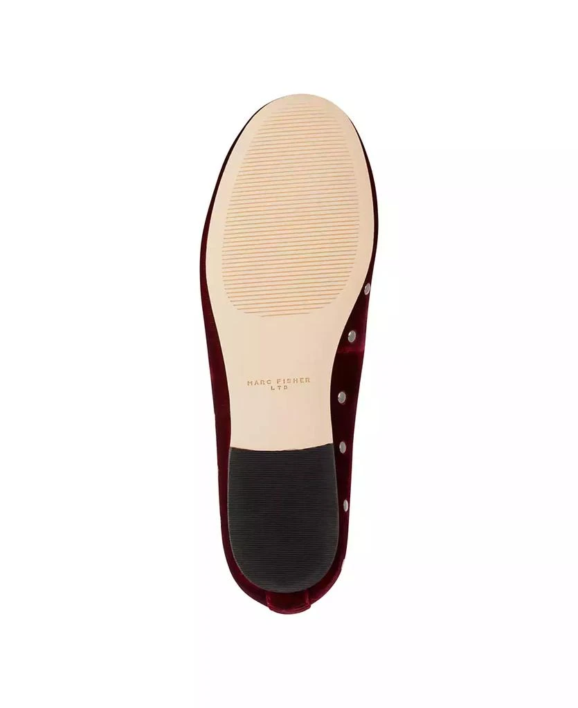 Marc Fisher Women's Elizza Dress Embellished Ballet Flats 5