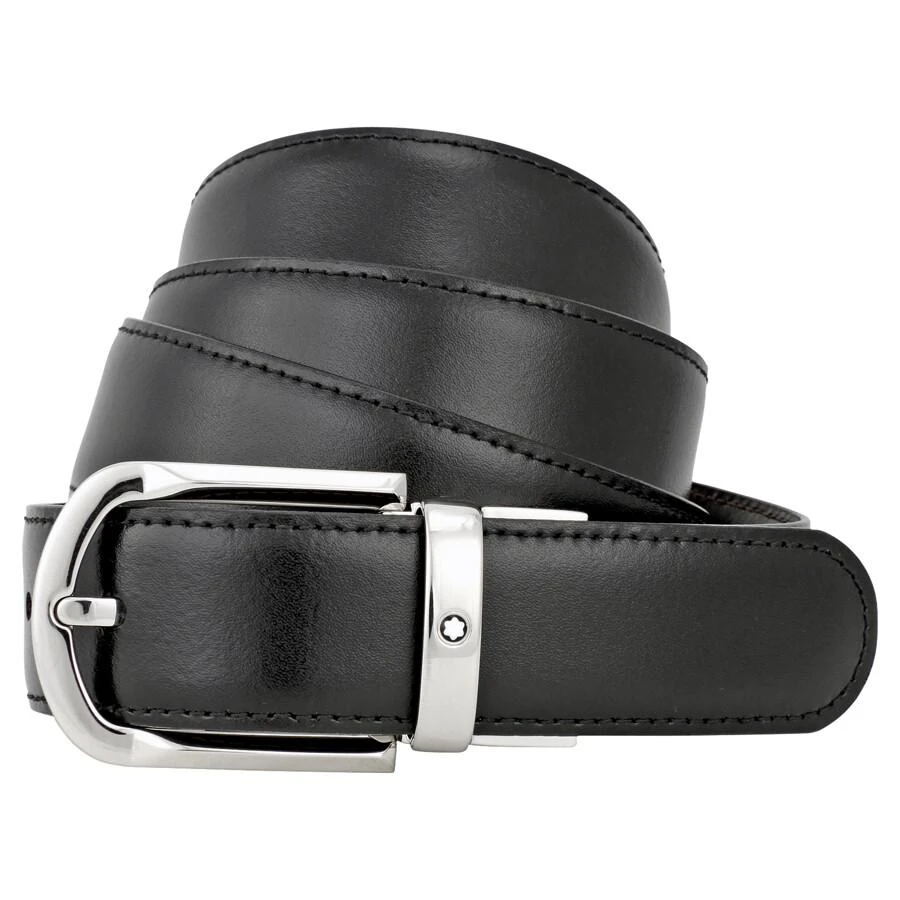 MontBlanc Reversible Leather Men's Belt 111080 from Jomashop