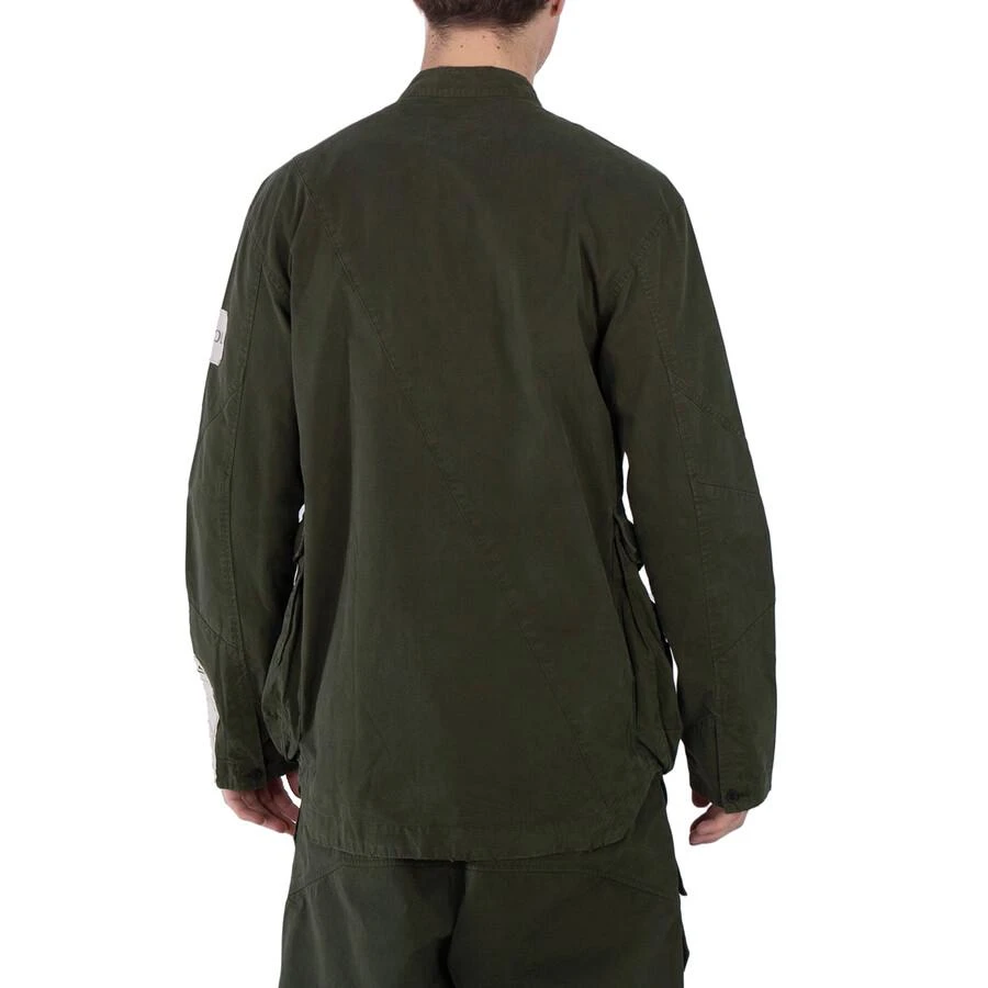 A-COLD-WALL* A-Cold-Wall Men
s Dark Olive Ando Work Shirt 3