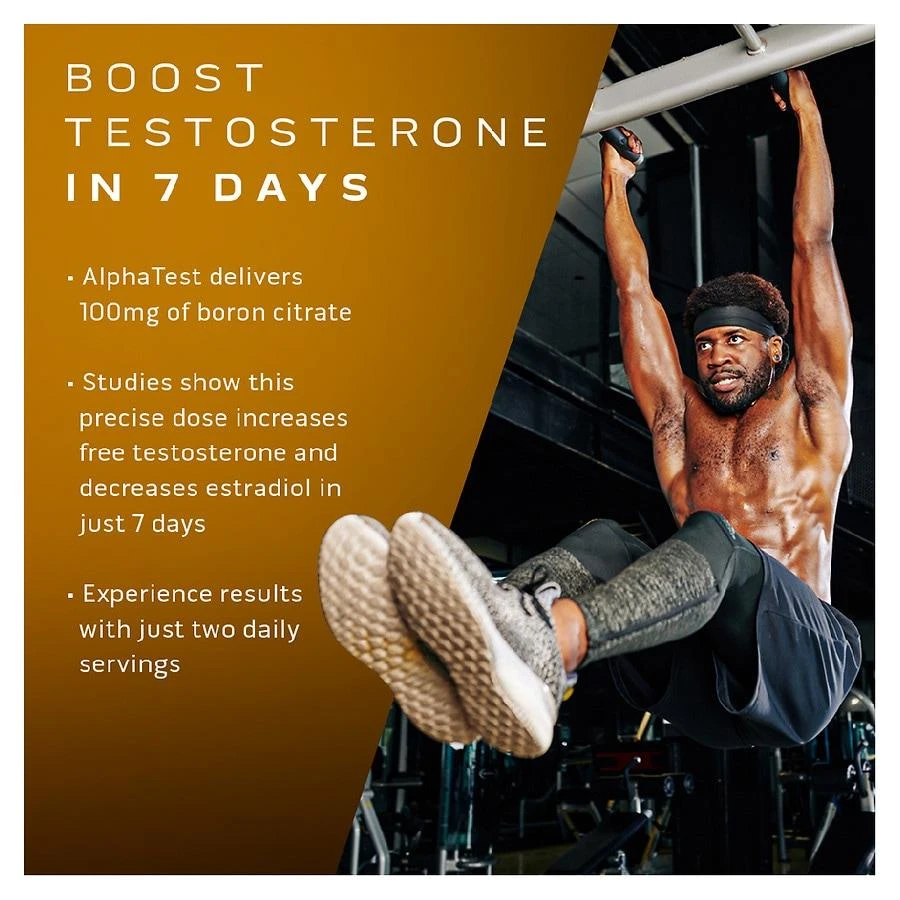 MuscleTech AlphaTest ATP & Testosterone Booster for Men 7