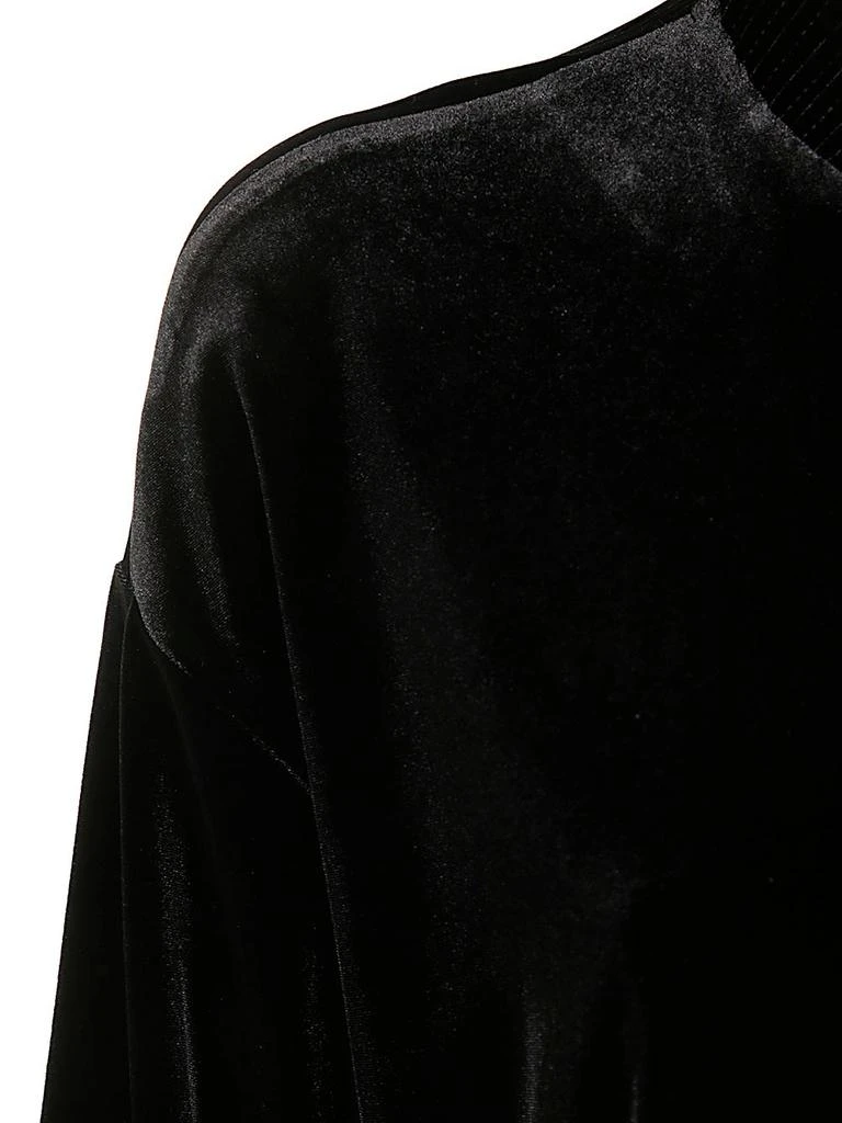 Emporio Armani Emporio Armani Zip-Up Velvet Bomber Jacket 3