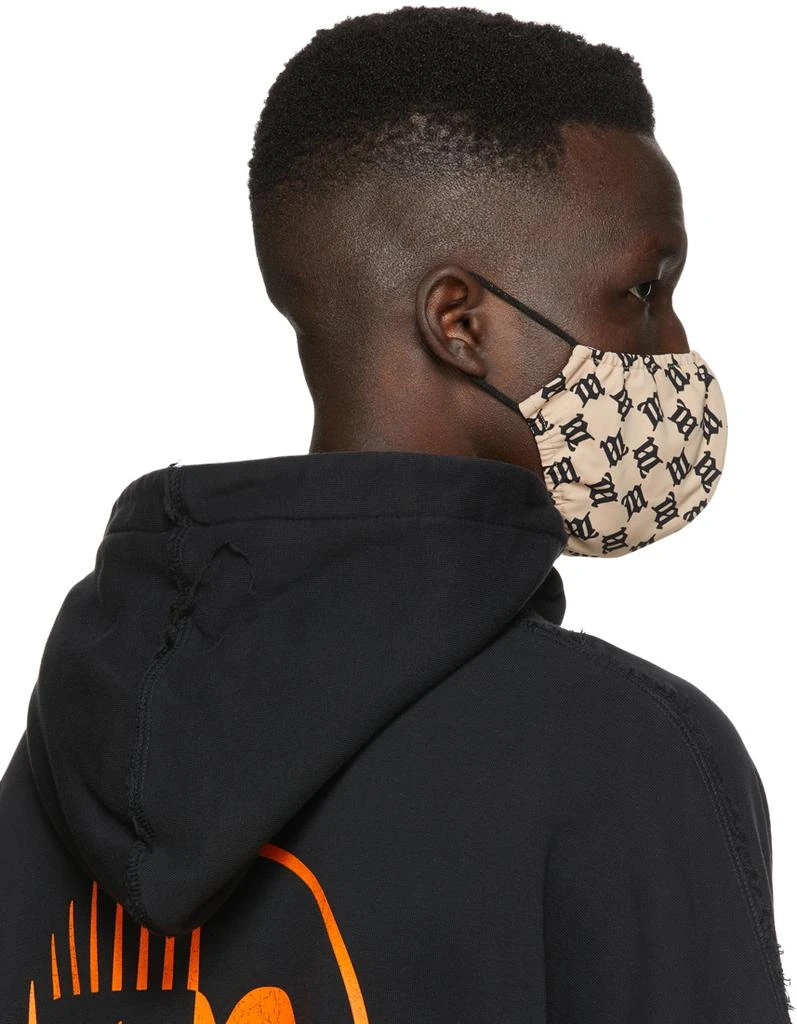 Misbhv Beige Monogram Face Mask 3