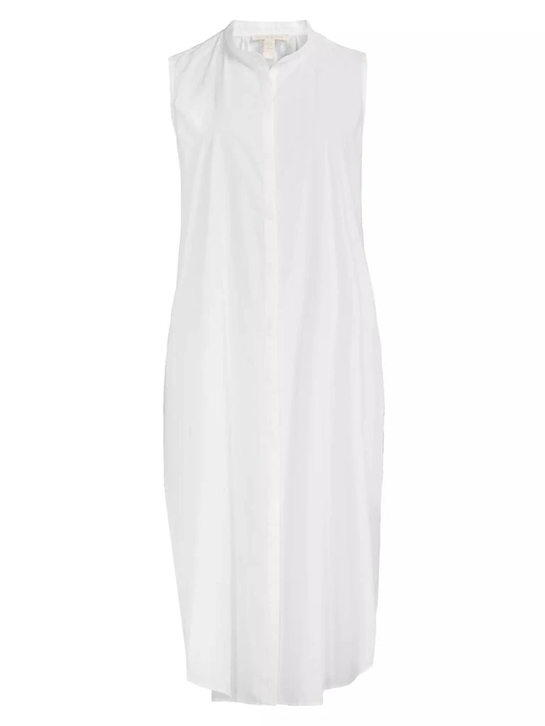 Eileen Fisher Cotton Sleeveless Shirtdress 1