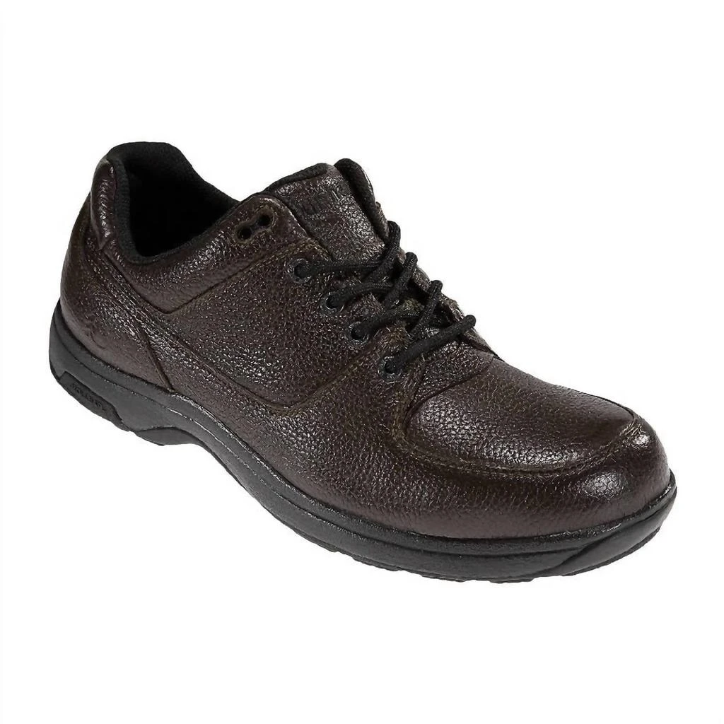 Dunham Men's Windsor Waterproof Oxford Shoes - Medium Width In Dark Brown 2