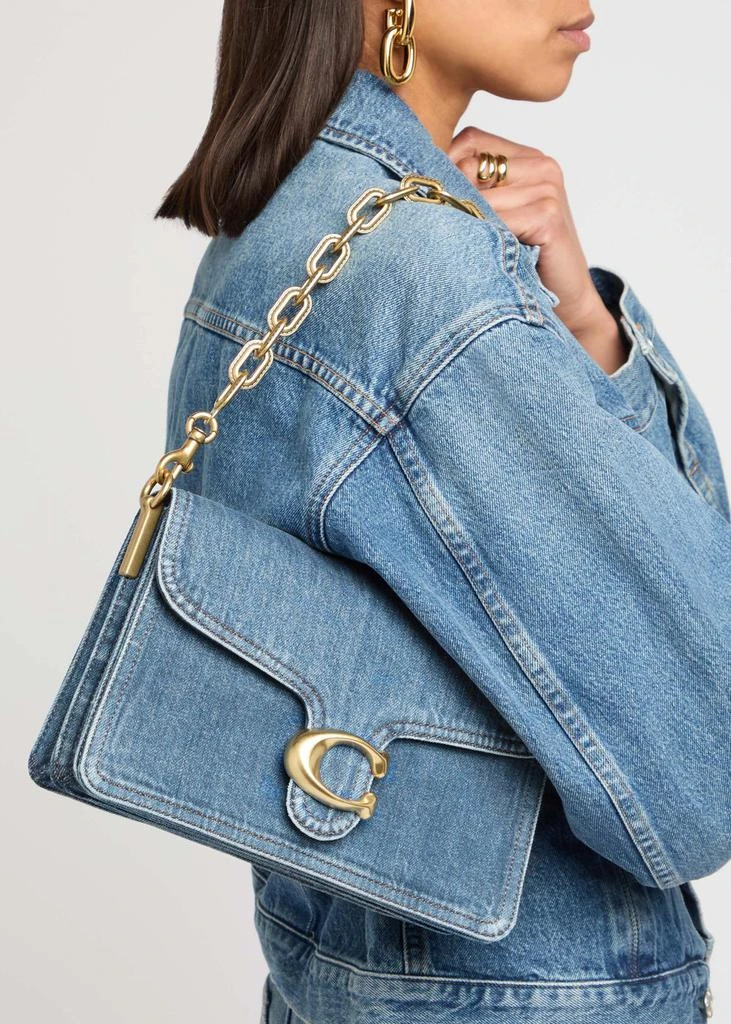 Coach Tabby denim shoulder bag 7