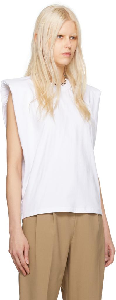 The Frankie Shop White Eva T-Shirt