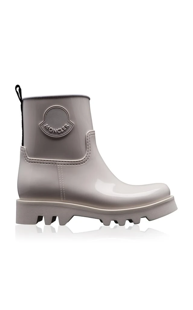 Moncler Moncler - Ginette Rubber Rain Boots - Grey - IT 40 - Moda Operandi 1