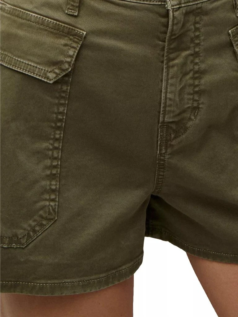 VERONICA BEARD Mallory Cotton Twill Utility Shorts 6