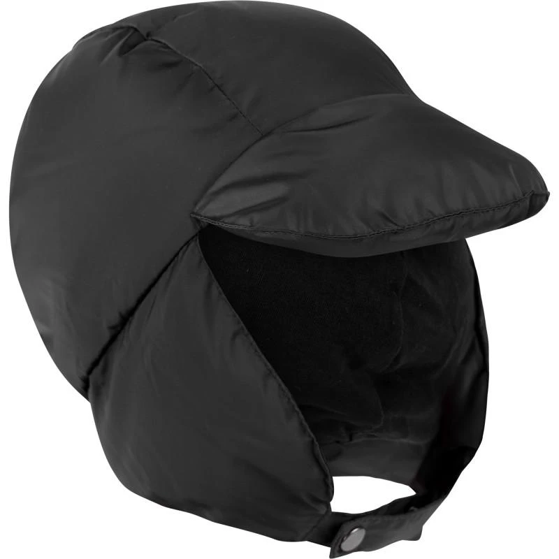 IL GUFO Down padded winter helmet hat in black 1