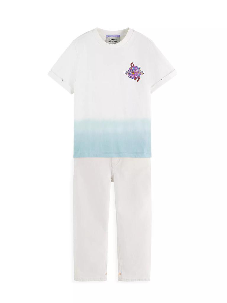 Scotch & Soda Little Girl's & Girl's Logo Disco Dip-Dye T-Shirt