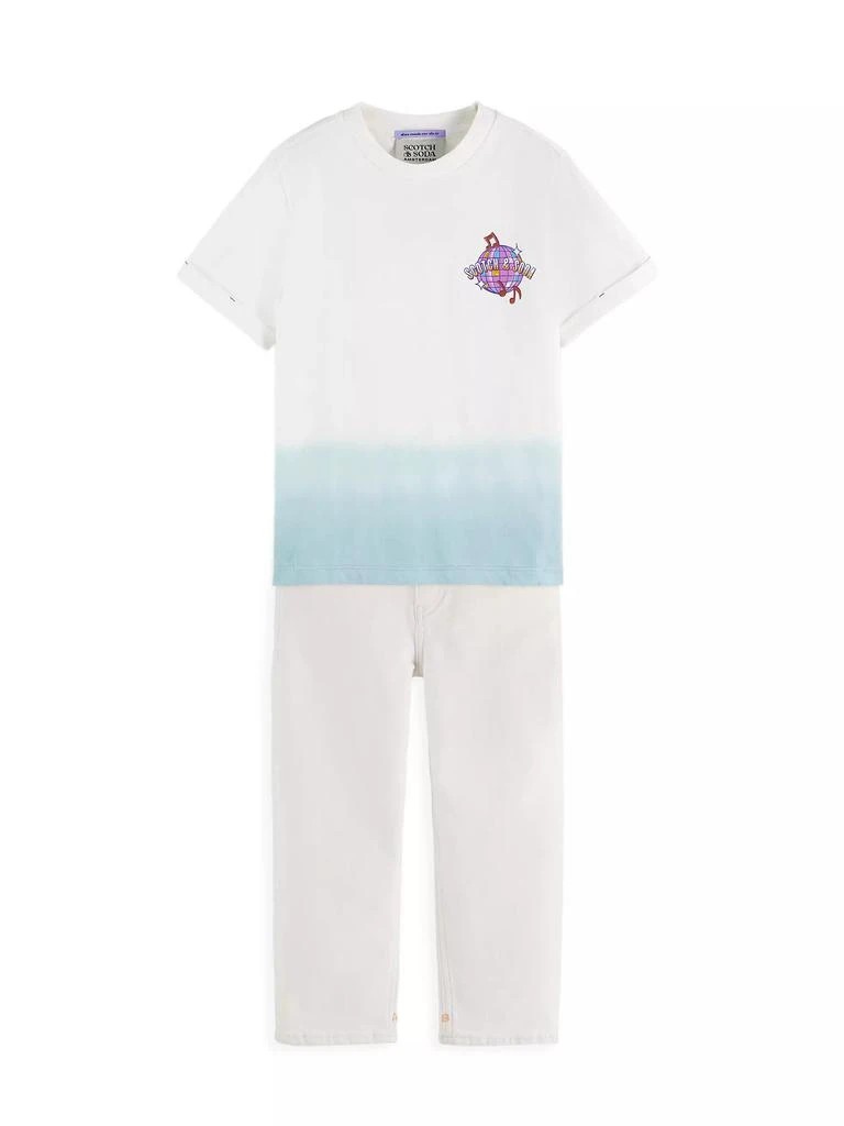 Scotch & Soda Little Girl's & Girl's Logo Disco Dip-Dye T-Shirt 2