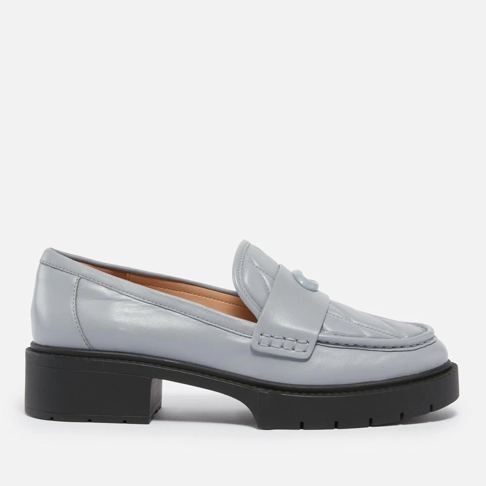 Coach COACH WOMEN'S LEAH QUILTED LEATHER LOAFERS 1