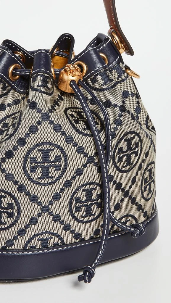 Tory Burch T Monogram Jacquard Bucket Bag 4