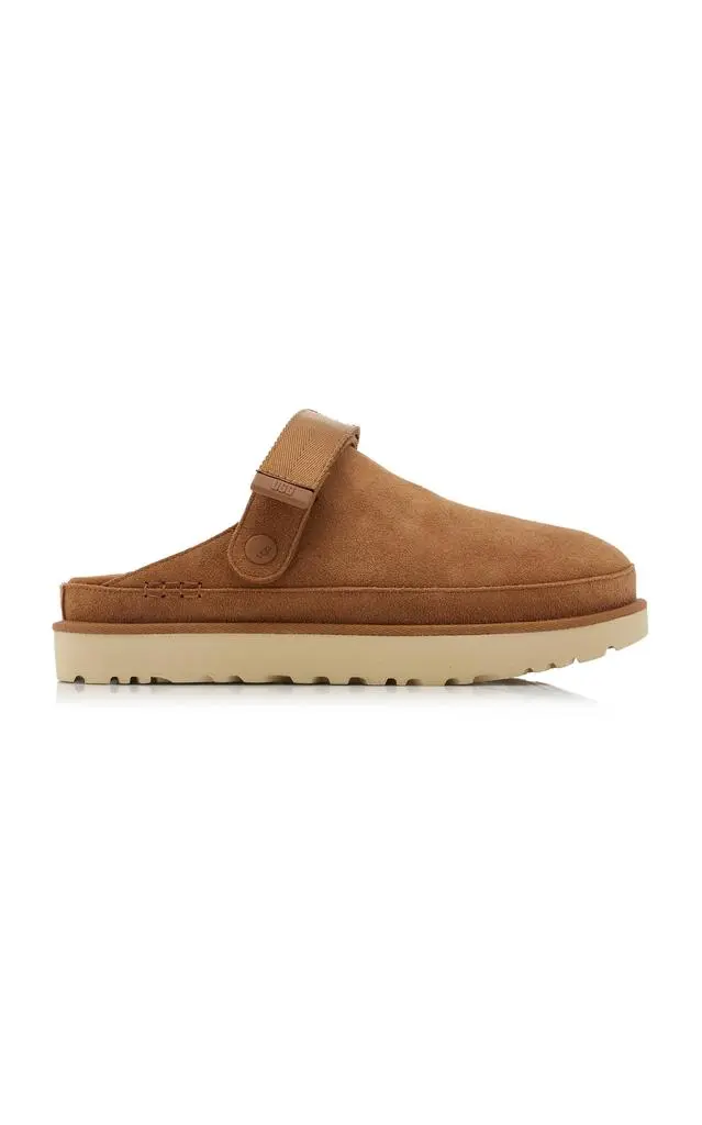 UGG UGG Goldenstar Suede Clogs - Moda Operandi 1