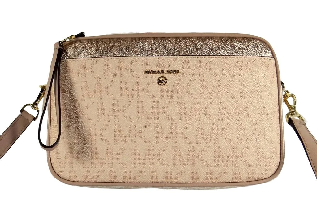 Michael Kors Jet Set Charm EW MK Signature VC Clutch Crossbody Bag 2