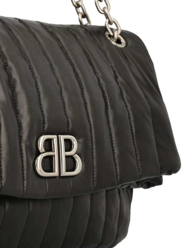 Balenciaga Balenciaga Monaco Medium Quilted Chain Shoulder Bag 4