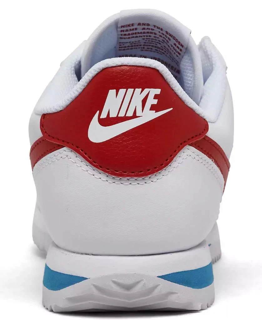 NIKE Women's Classic Cortez Leather Casual Sneakers from Finish Line 4