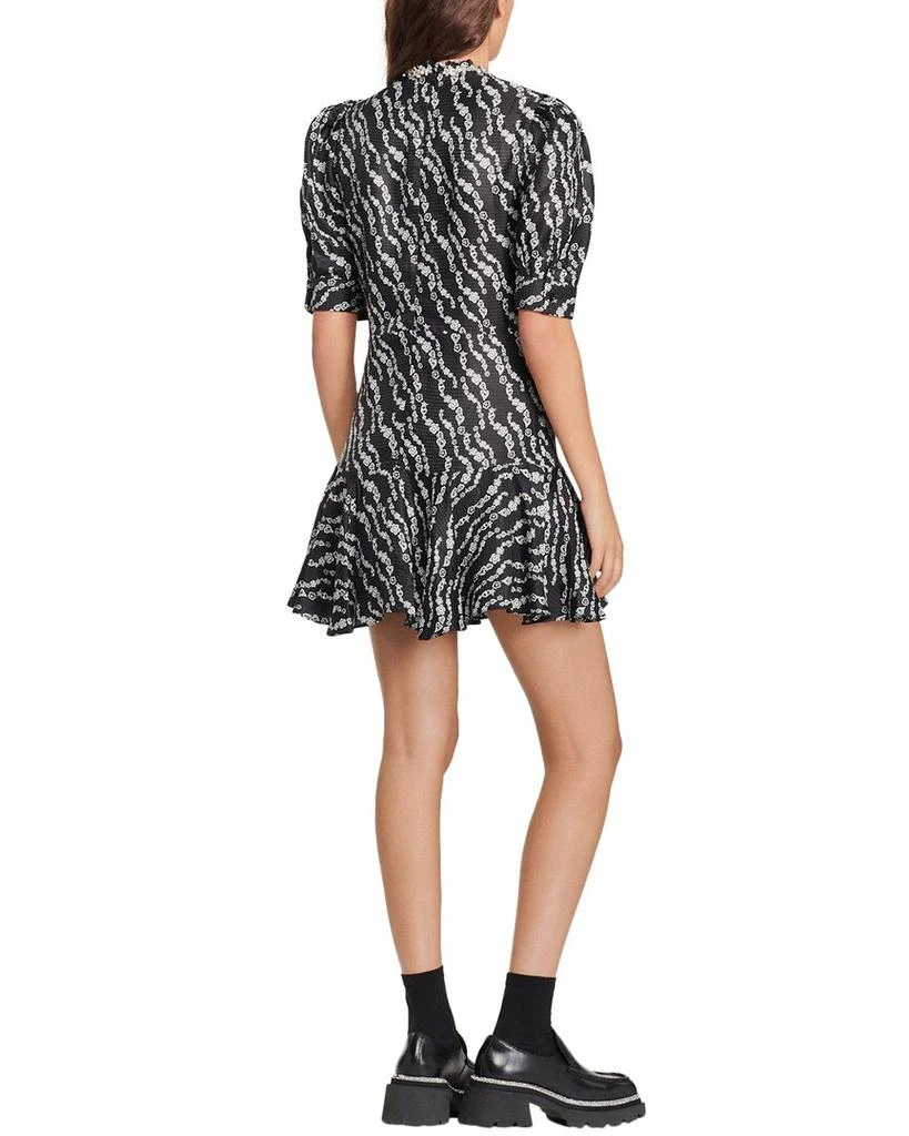 Sandro Woven Silk-Blend Dress 2