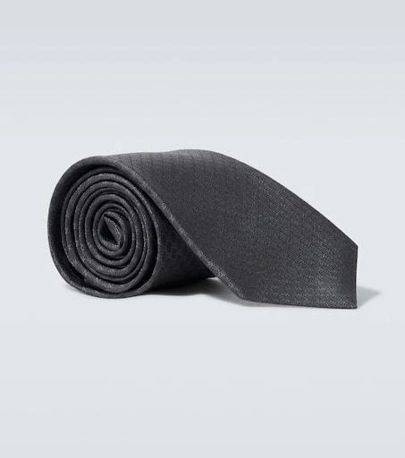 Gucci GG silk jacquard tie 1