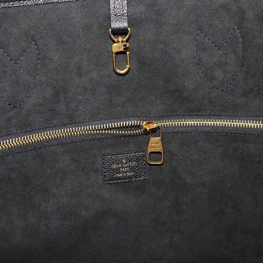 Louis Vuitton Louis Vuitton Neverfull MM Monogram Empreinte Black White Leather Tote Bag 8