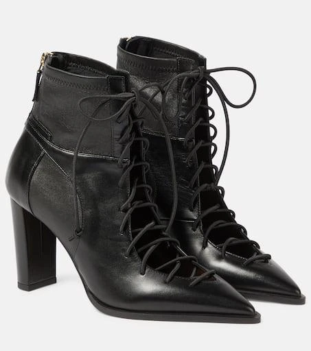 Malone Souliers Monty 85 leather lace-up boots 1