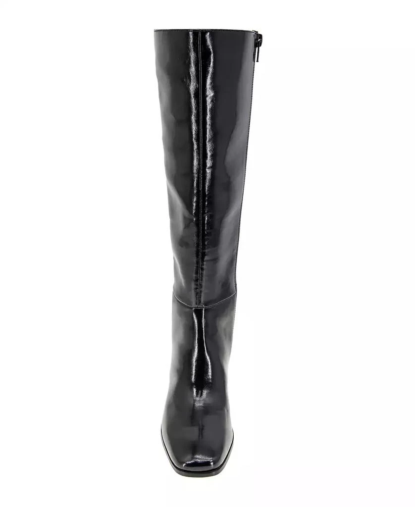BCBG Women's Seena Block Heel Square Toe Tall Boots 4