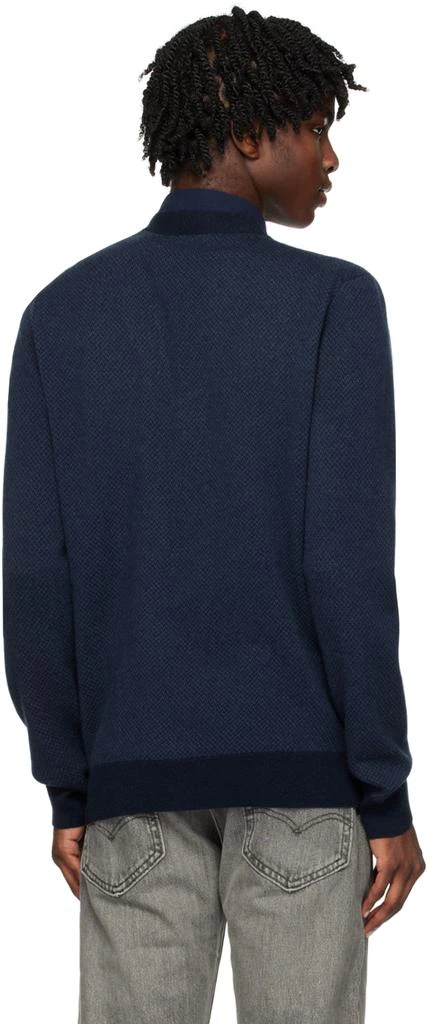 Ralph Lauren Navy Y-Neck Cardigan 3