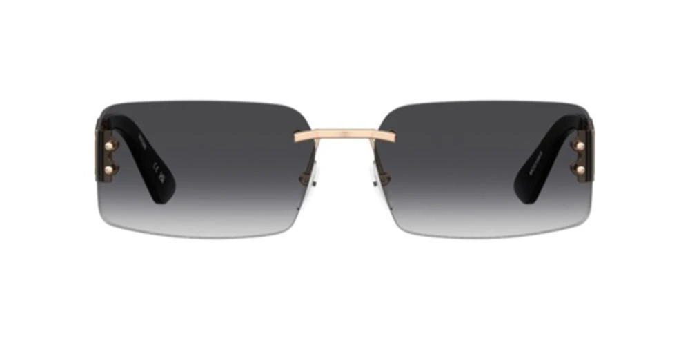 Shop Moschino Eyewear Rectangle Frameless Sunglasses on Sale  display picture 1