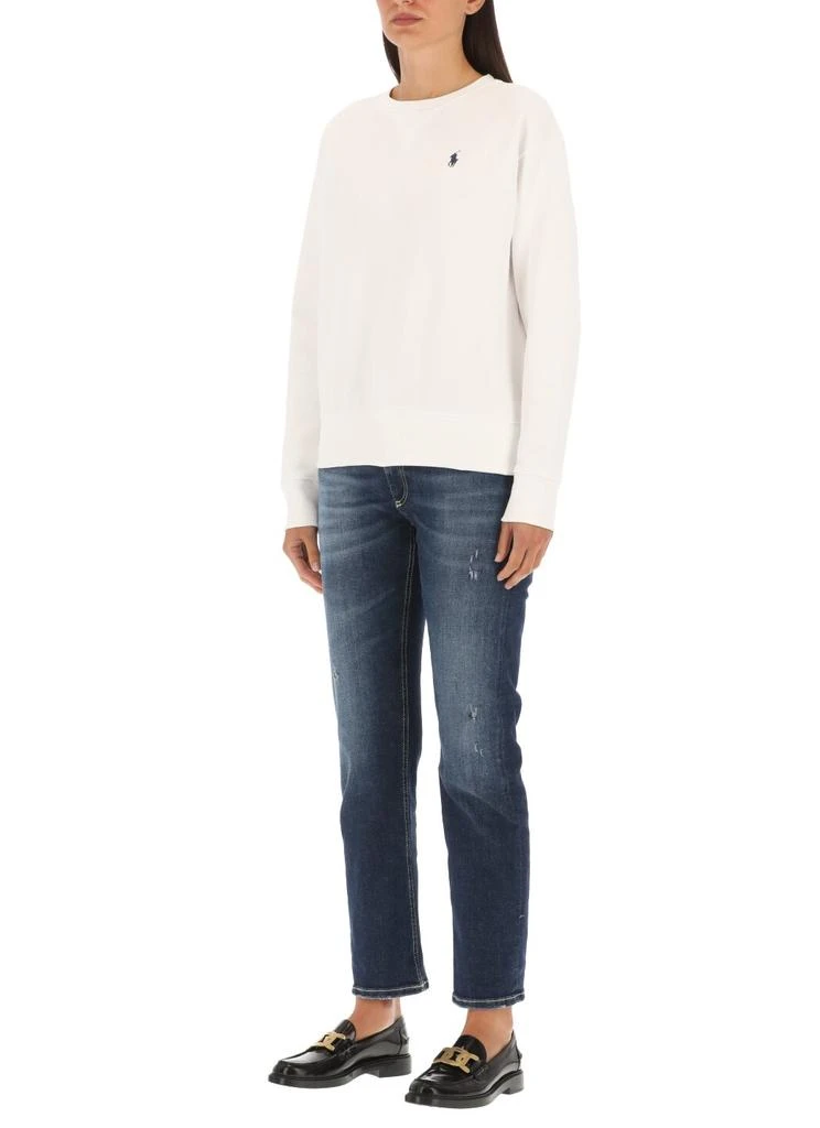 Ralph Lauren Polo Ralph Lauren Logo Embroidered Crewneck Sweatshirt 2
