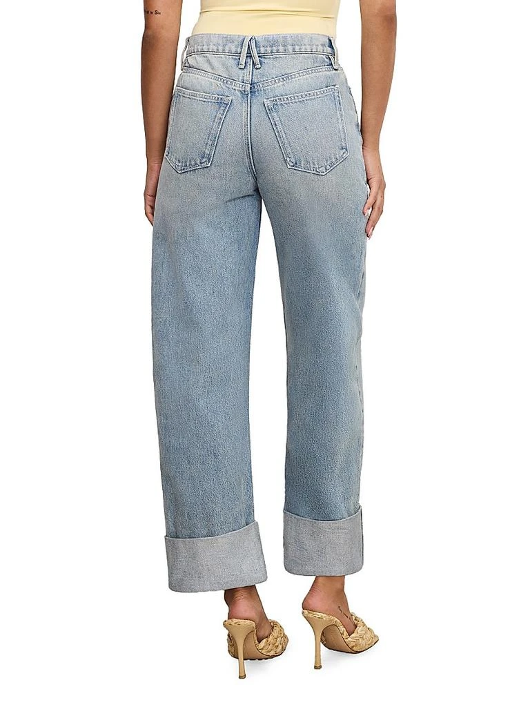 Good American Good Barrel Relaxed Jeans 5