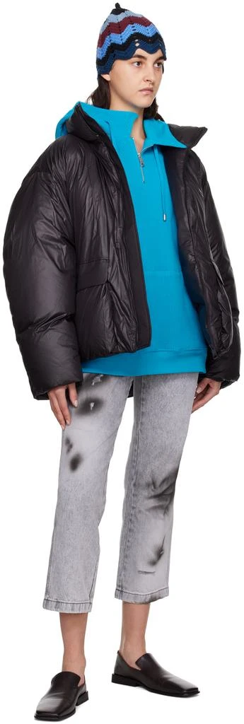 ADER error Black Print Down Jacket 4