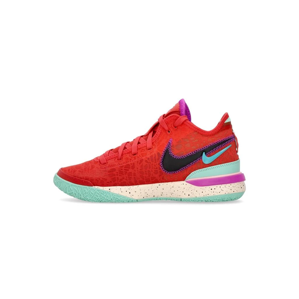 NIKE Men's Basketball Shoe Zoom Lebron Nxxt Gen Track Red/black/teal Nebula/emerald Rise 1