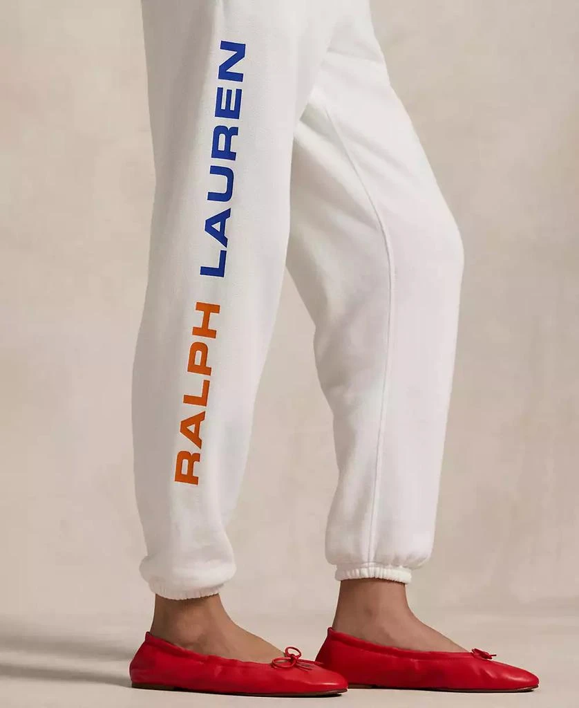 Ralph Lauren Women's Flag Logo Fleece Sweatpants 3